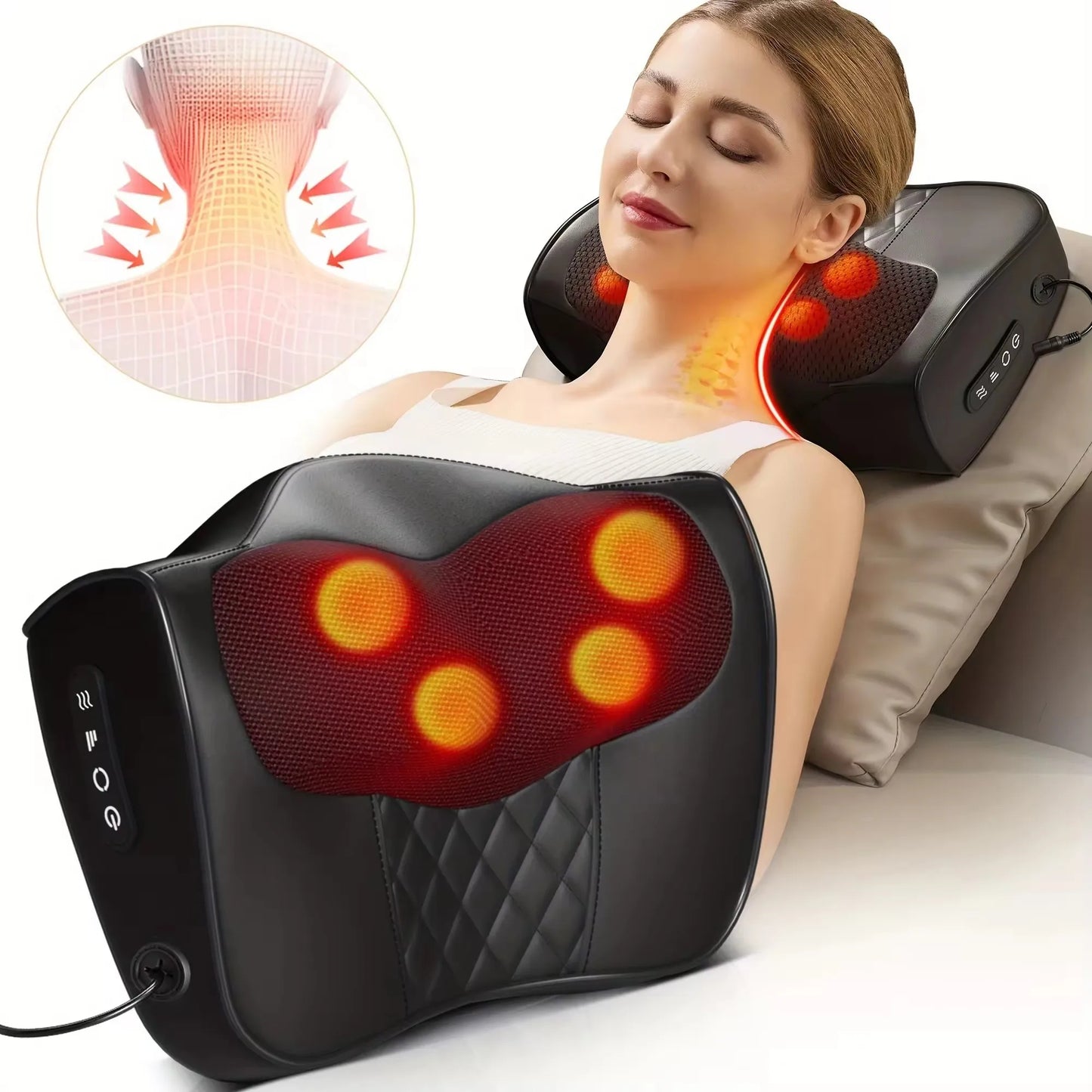 Neck Massage Pillow Electric Cervical Massager